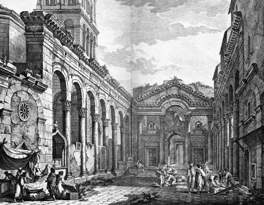 Diocletian's Palace. Split, Croatia