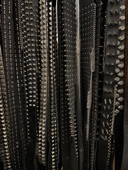 Metal spike belts