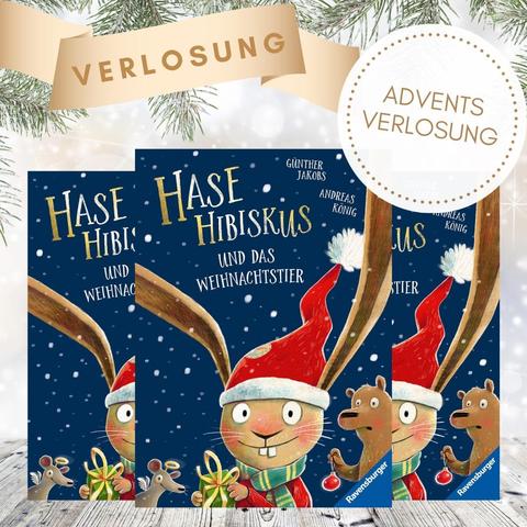 |Buchwerbung| – Hase Hibiskus und das Weihnachtstier: Damit das Weihnachtsfest nicht ausfällt, weil der Weihnachtsmann krank ist, braucht es einen Ersatz…