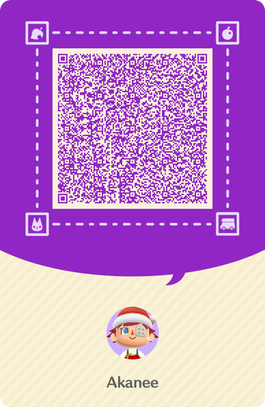 Animal Crossing Camper Card für das Handyspiel