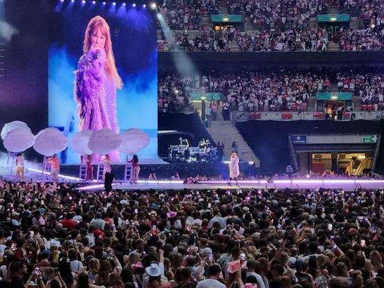 Taylor Swift Eras Tour at the first leg of the Wembley shows.