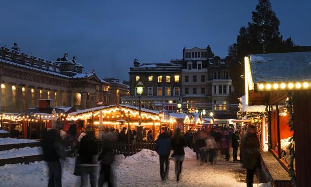 Mercado navideño en Edimburgo (Escocia). (George Clerk)