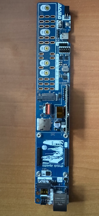 Compute Blade without Raspberry Pi CM4 and SSD attached