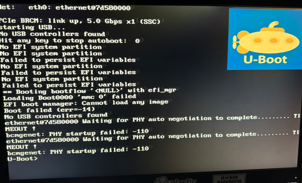 EFI errors