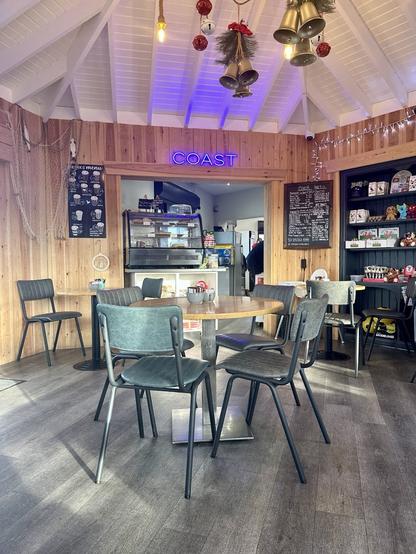 Coast Café & Gifts on the Promenade in Llandudno