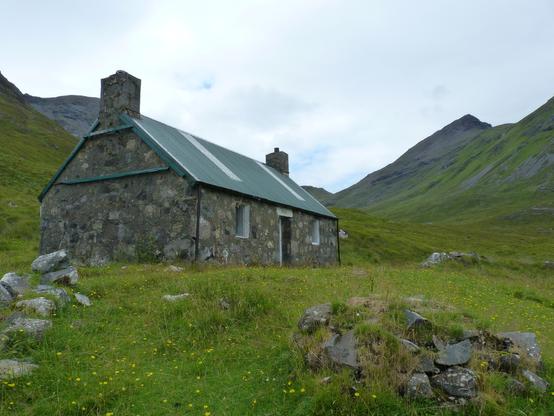 the bothy at Dibidil