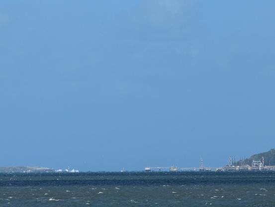Botany bay headlands seen across from the western foreshore