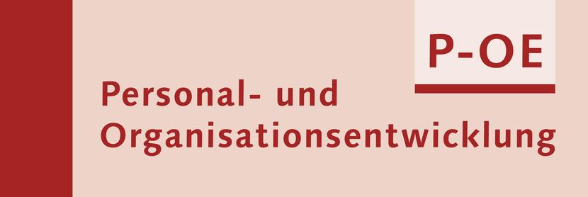 Ausschnitt aus dem Titel unserer Fachzeitschrift: "P-OE - Personal- und Organisationsentwicklung"
