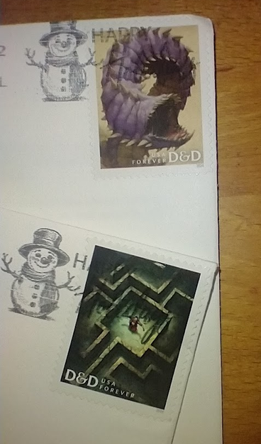 D&D postage stamps