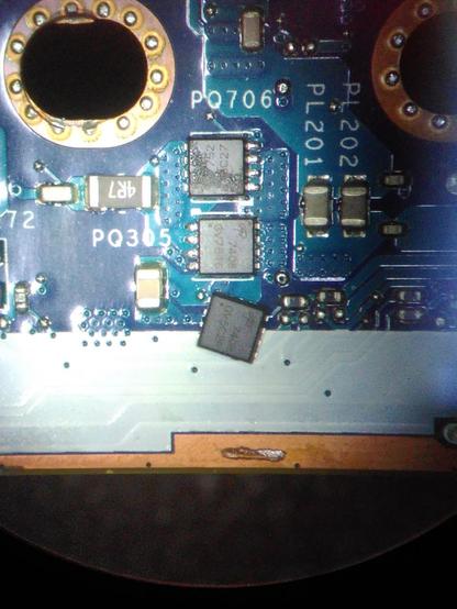 Bad transistor and its replacement, comparing if I got a genuine part