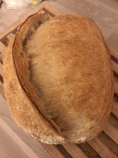 loaf after baking