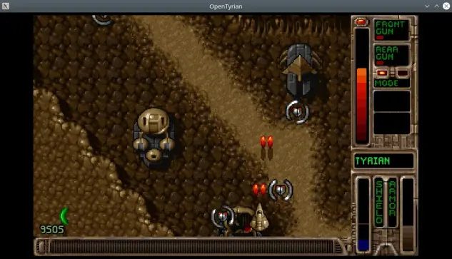 OpenTyrian. Game Process