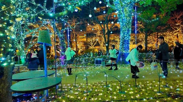 Tokyo Midtown Christmas 2024: A 30-Minute 4K Walk Through Illumination in Japan | Event