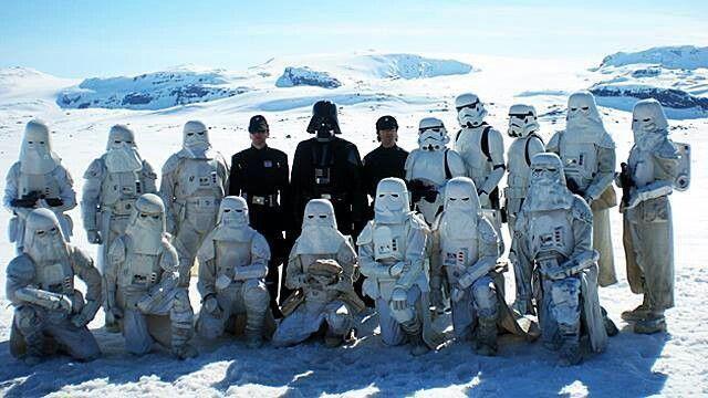 Hoth cosplay group