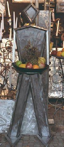Foto des original Obstmannes von 1993 beim Wilhelmstraßenfest in Wiesbaden.