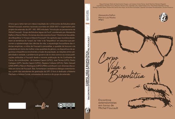 Capa do livro Corpo, Vida e Biopolítica