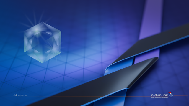 An abstract wallpaper with a big diamond