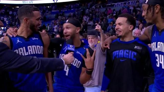 ‘IT’S A DUB, MERRY CHRISTMAS’ 🎄 Magic talk win vs. Celtics | NBA on ESPN