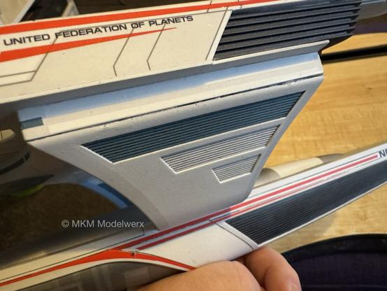 Gap between the pylon and sled that needs filled