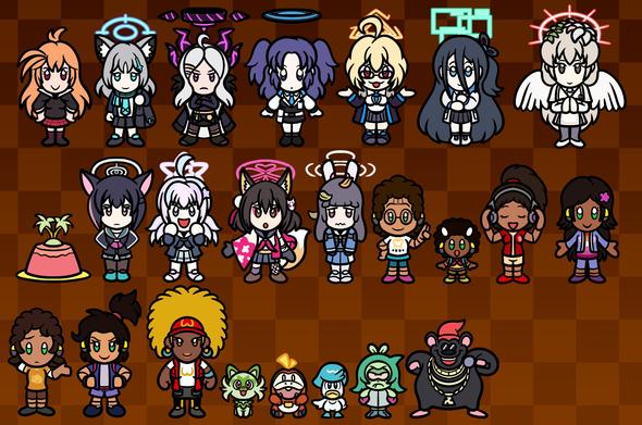 Fink from OK K.O. and Biggie Cheese from Barnyard have been added in the lower row.