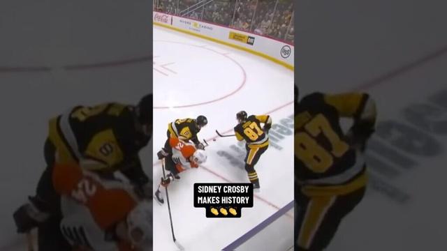 Sidney Crosby Ties Mario Lemieux 🐧