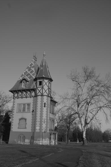 A small but tall tower