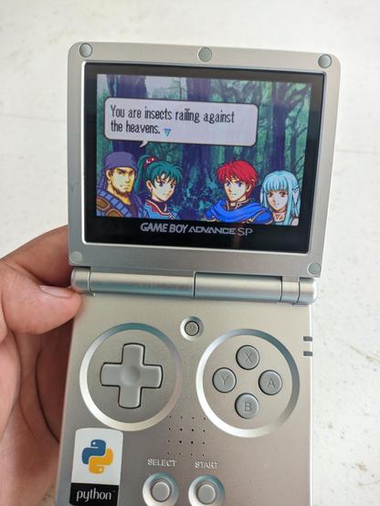 Fire Emblem cutscene