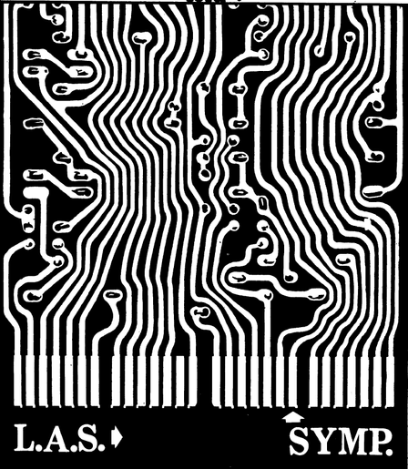 Black and white drawing of electric circuits. Taken from the "Whole University Catalog" by Heinz von Foerster and Students of 1968 Heuristics Class, University of Illinois, Urbana-Champaign: https://bit.ly/3zRyboK.