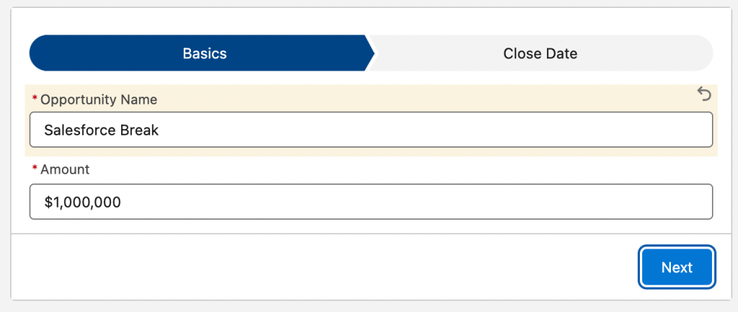 Progress Indicator in Salesforce Screen Flow