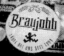 sticker saying braujobb with the haujobb logo and the slogan "läuft bei uns seit 1994"