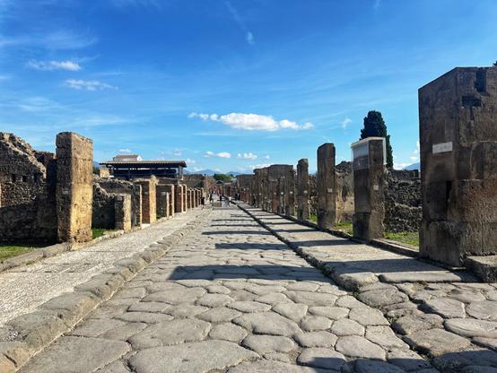 Ancient Streets of Pompeii