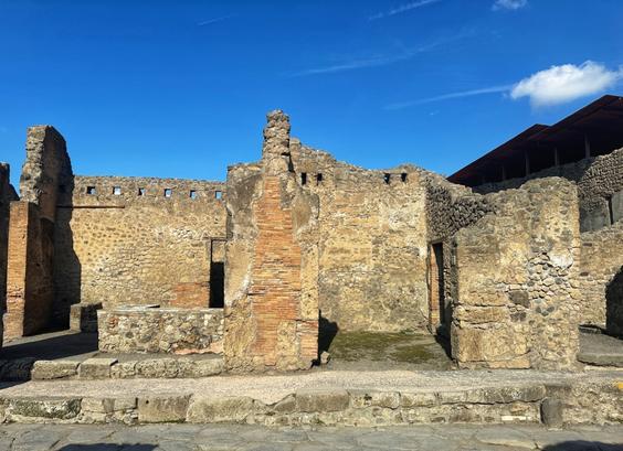 Architectural Ruins of Pompeii