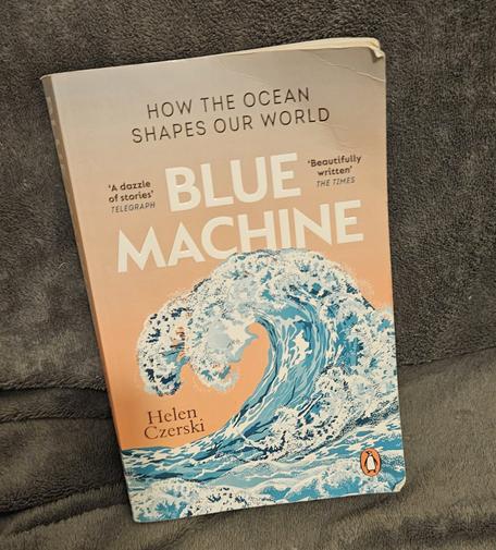 the cover of the book Blue Machine by Helen Czerski