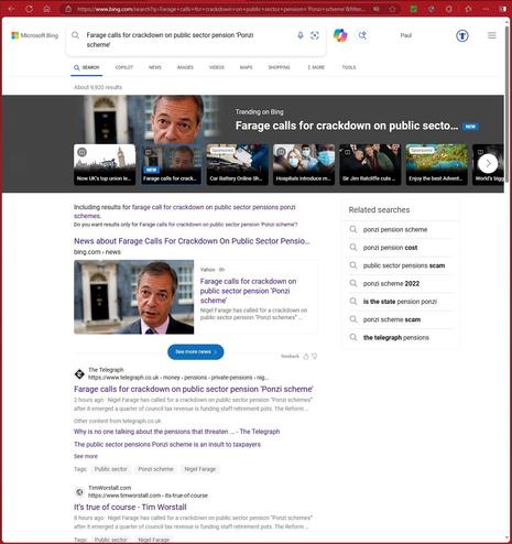A #NewsAggregation with #PaidForAdvertising with #BingAI 

"I have been a #GoodBing..."
