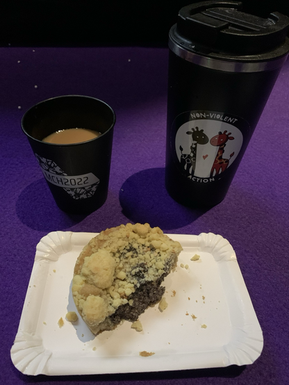 Mohnkuchen & tea