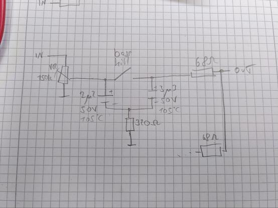 Schematic of one input one channel