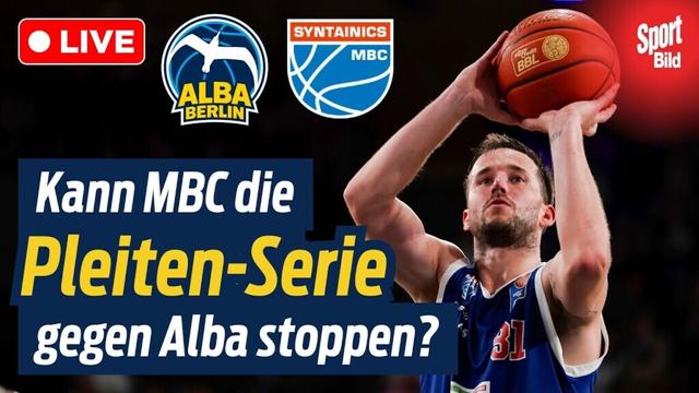 🔴 Basketball LIVE: Syntainics MBC – Alba Berlin | Basketball-Bundesliga