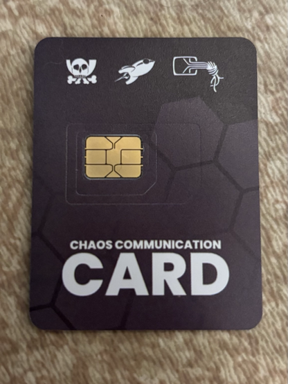 Chaos Communication Card SIM