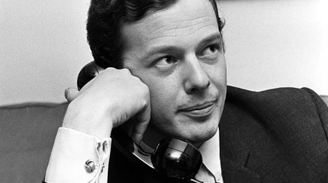 Brian Epstein, the Liverpool manager of the Beatles. A black and white portrait of Brian in a suit, looking away from the camera.

source 

 https://en.wikipedia.org/wiki/Brian_Epstein

 https://www.imdb.com/title/tt21346810/