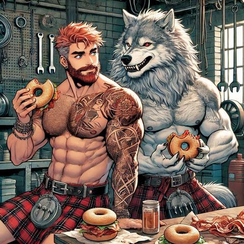 #HappyHappy #FestivelySeasonal #HappyBaconBagelDay...!