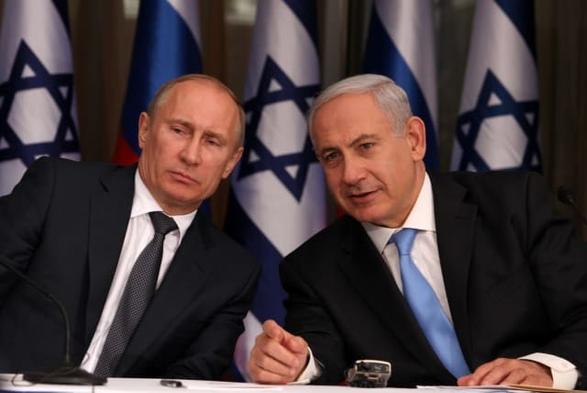 Terrorist Putin and Terrorist Netanyahu scheming on how to murder even more inmocent civilians