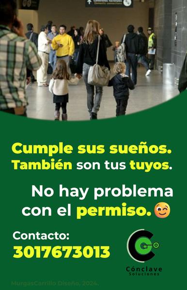 Día 30 del 1day1design. Publicidad sobre permisos de salida de menores del país.