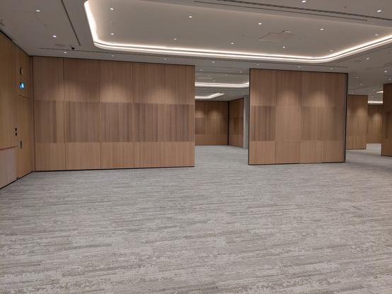 Hall X empty again