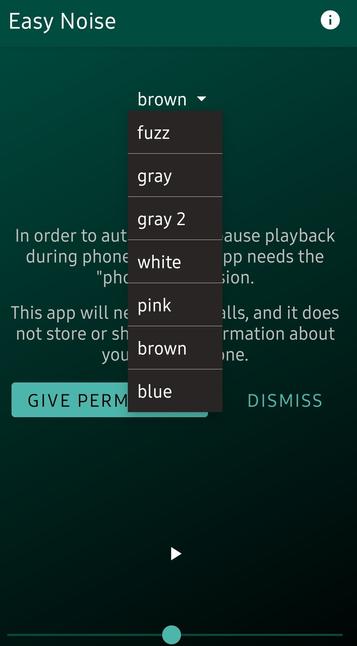 Screenshot App Easy Noise