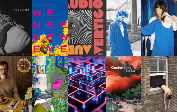 Album cover thumbnails of Brian Kelley's top 10 favorite albums of 2024.