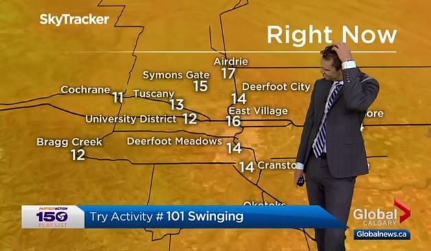 Weather host has a problem with swinging on air

https://youtu.be/ayVYxJppXg0?si=rZmXMrdcr95QrYpF