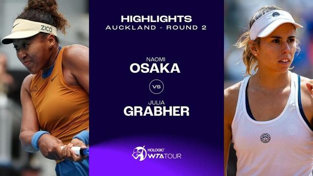 Naomi Osaka vs. Julia Grabher |  2025 Auckland Round 1 | WTA Match Highlights