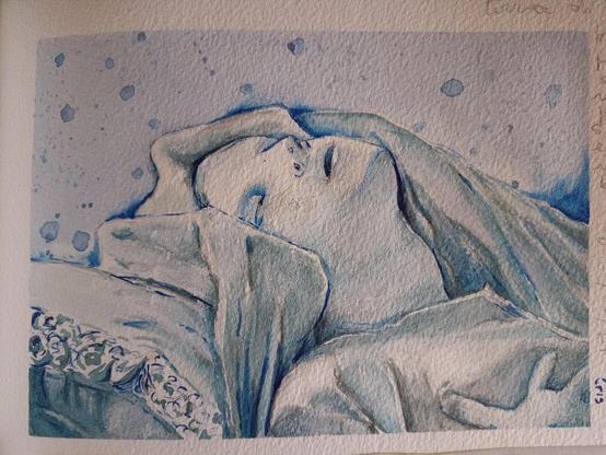 Acquerello
Beata Ludovica Albertoni di Bernini