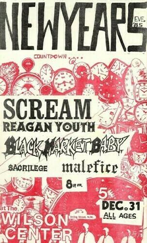 Flyer from show before it was moved
