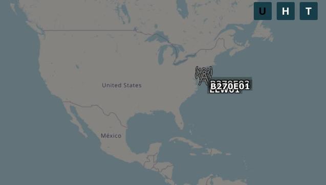 ADSB Exchange with the military filter on. Zero aircraft with active transceivers are visible above North America, just a few ship based electronic warfare targets off the east coast.